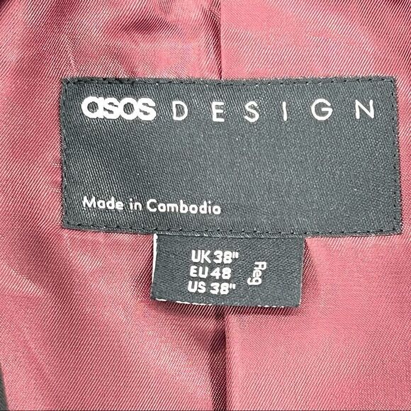 ASOS Design Men's Super Skinny Suit Black- US 38R - Picture 3 of 5